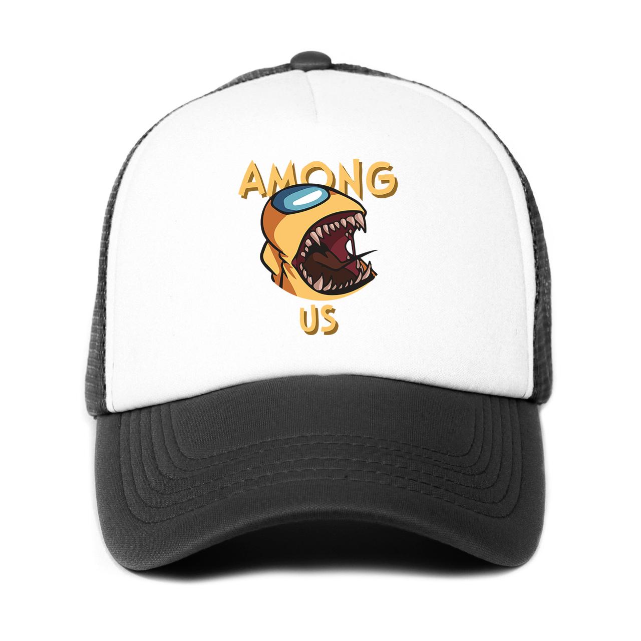 Кепка тракер дитяча Among Us Yellow Чорний (33404-2409-BK)