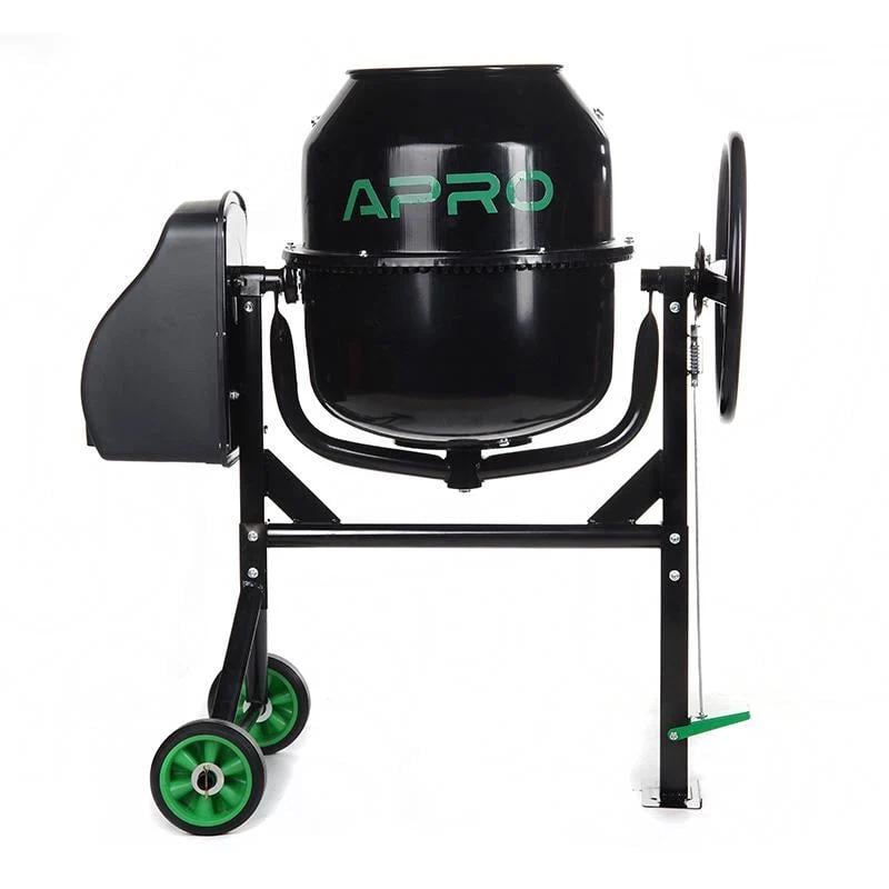 Бетономешалка Apro СМ-120 28-30 об/мин. 550 Вт 120 л венец из чугуна кабель 2,1 м (83739/899512) - фото 3