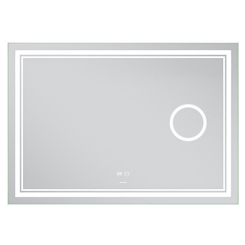 Дзеркало MIXXUS Premium QUADRO MR20-100x70 LED Touch/Anti-fog з димером/лінзою (MP6622) - фото 8