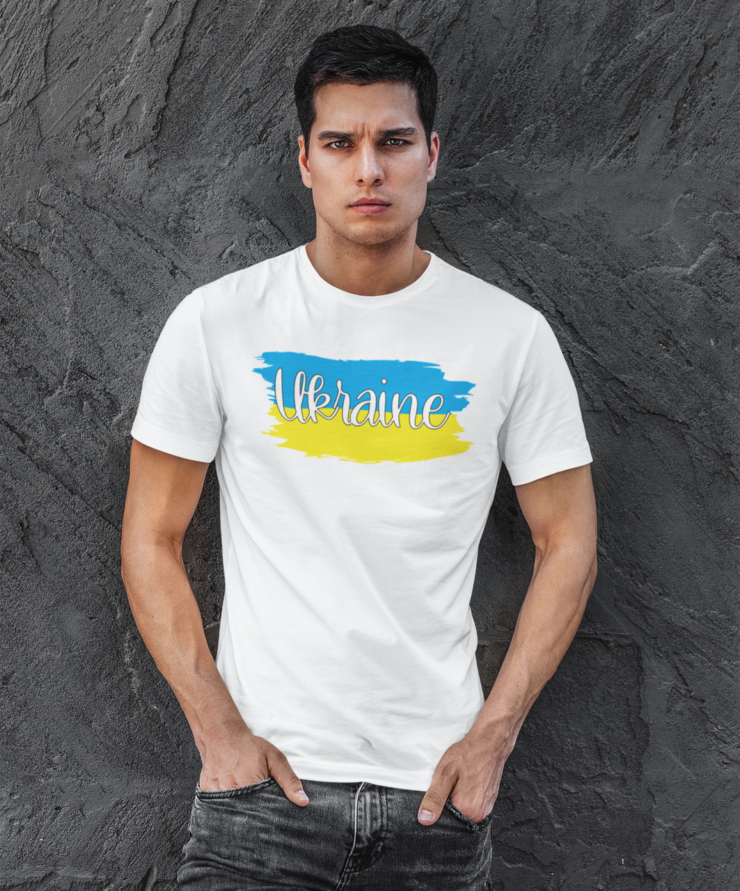 Футболка Mishe 11000125 Патріотична XXL Білий (75212773)