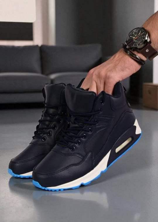 Черевики чоловічі KMB A802-5L зимові р. 44 Синій (30158306) - фото 5 Черевики чоловічі KMB A802-5L зимові р. 44 Синій (30158306) - фото 5