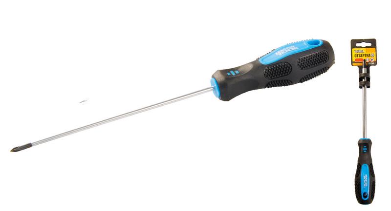 Отвертка крестовая Mastertool РН0х125 мм (48-5012)
