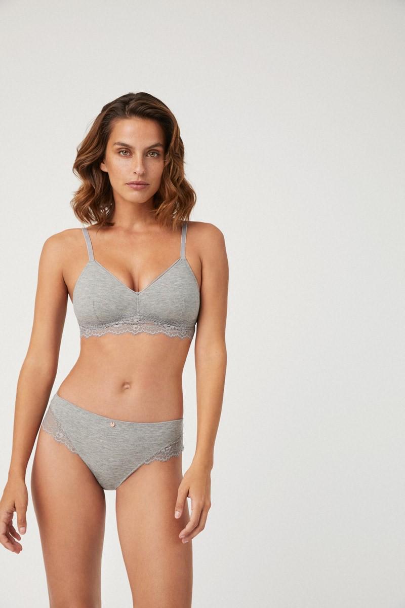 Трусики слип Ysabel Mora р. 2/S Серый (71513) Трусики слип Ysabel Mora р. 2/S Серый (71513)