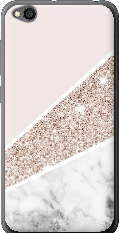 Чехол на Xiaomi Redmi Go Пастельный мрамор (4342u-1667-42517)