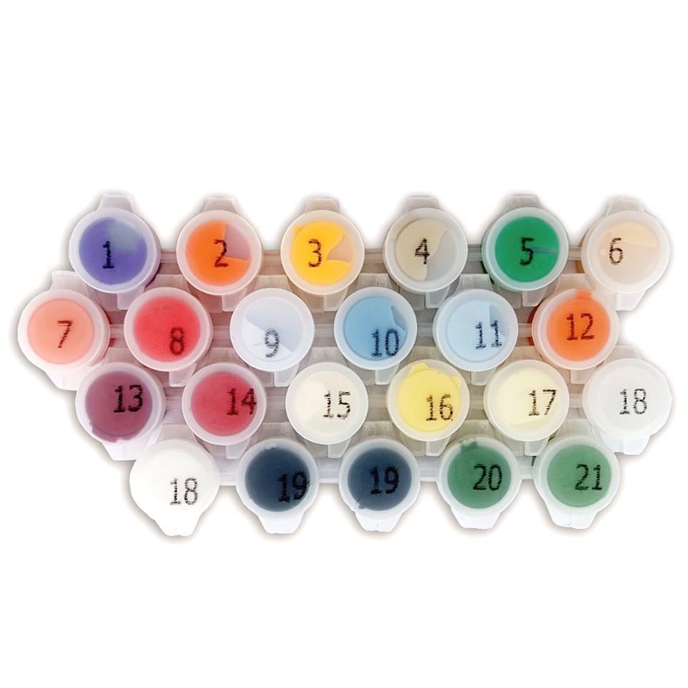 Картина со светодиодной подсветкой по номерам Огоньки Riviera Blanca ГР1-019 25x25 см (2609182704) - фото 3 Картина со светодиодной подсветкой по номерам Огоньки Riviera Blanca ГР1-019 25x25 см (2609182704) - фото 3