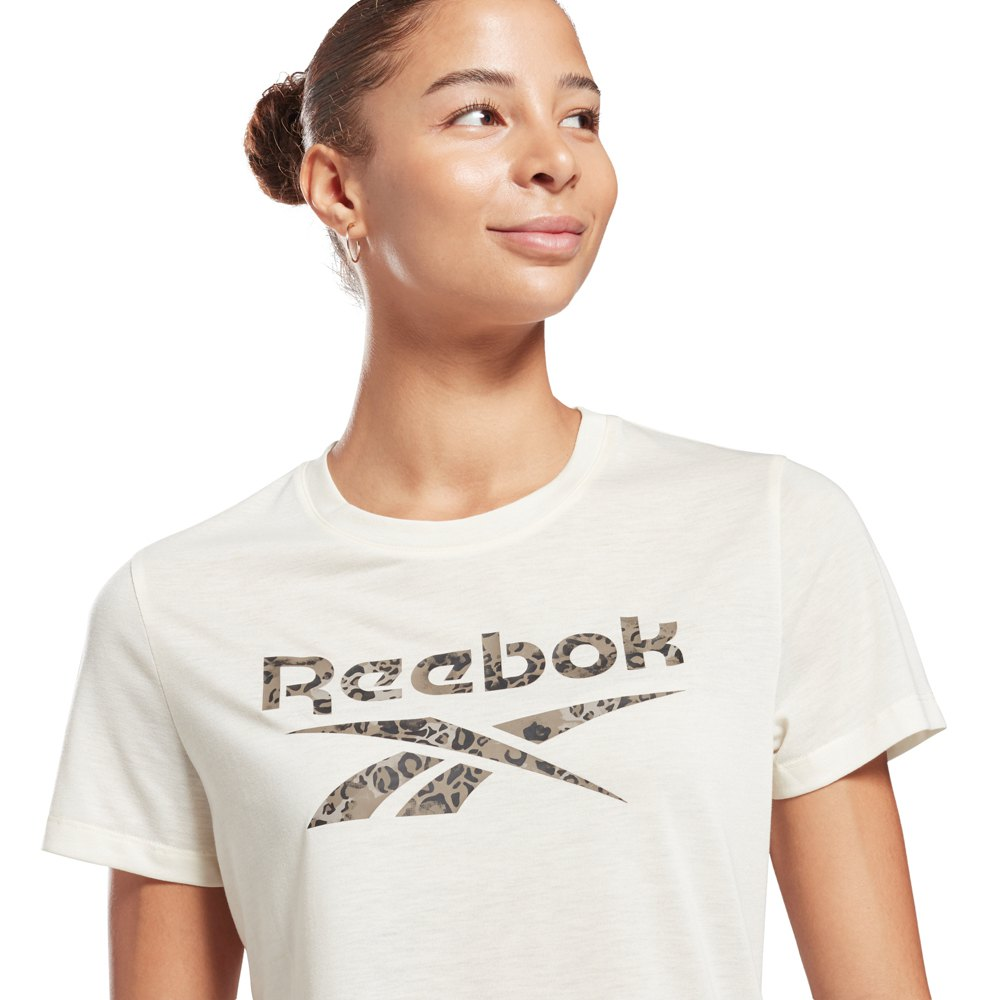 Футболка жіноча Reebok MODERN SAFARI LOGO H23854 2XS Білий - фото 4