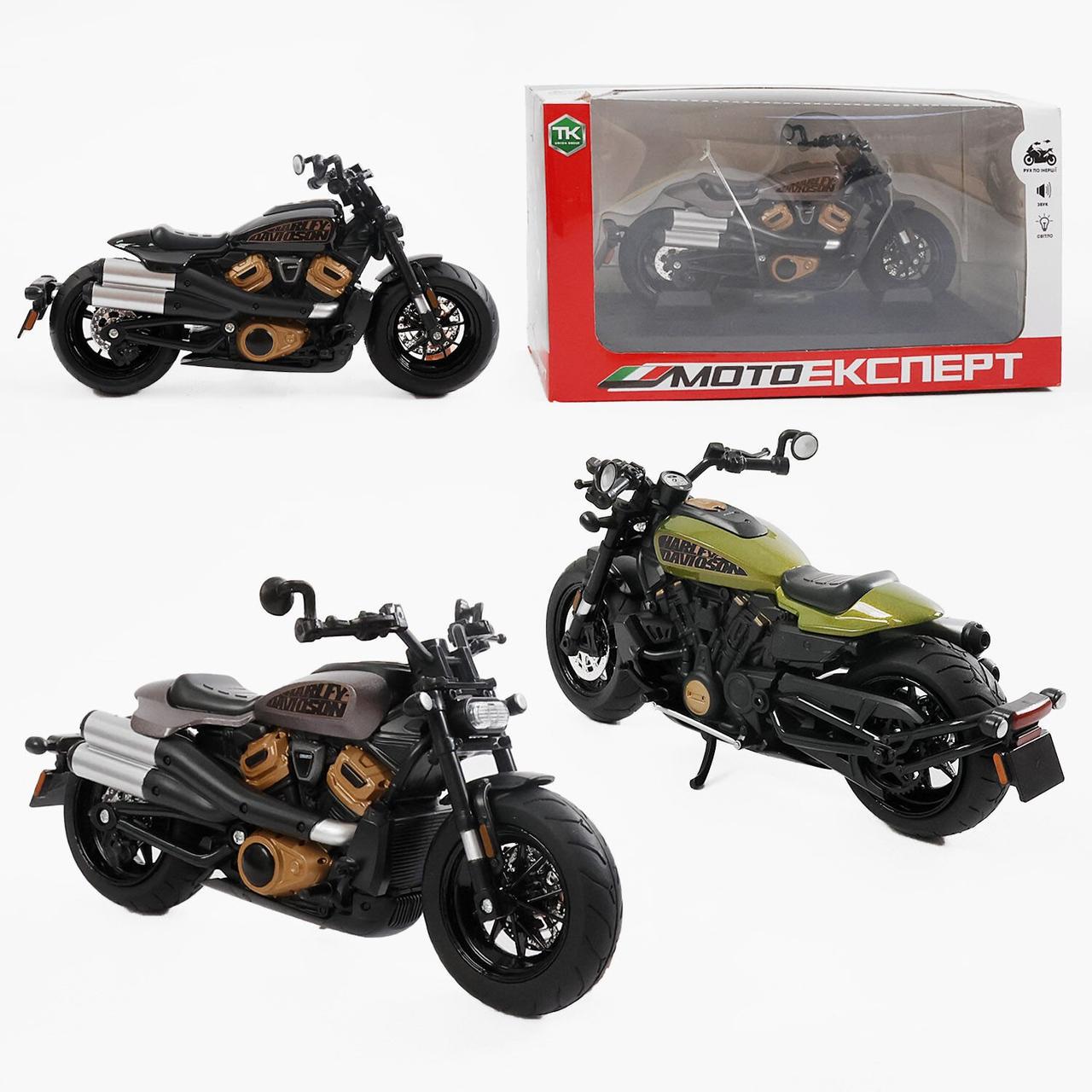 Мотоцикл TK Group Harley-Davidson Sportster S 1:12 металевий (2660612781) - фото 8 Мотоцикл TK Group Harley-Davidson Sportster S 1:12 металевий (2660612781) - фото 8
