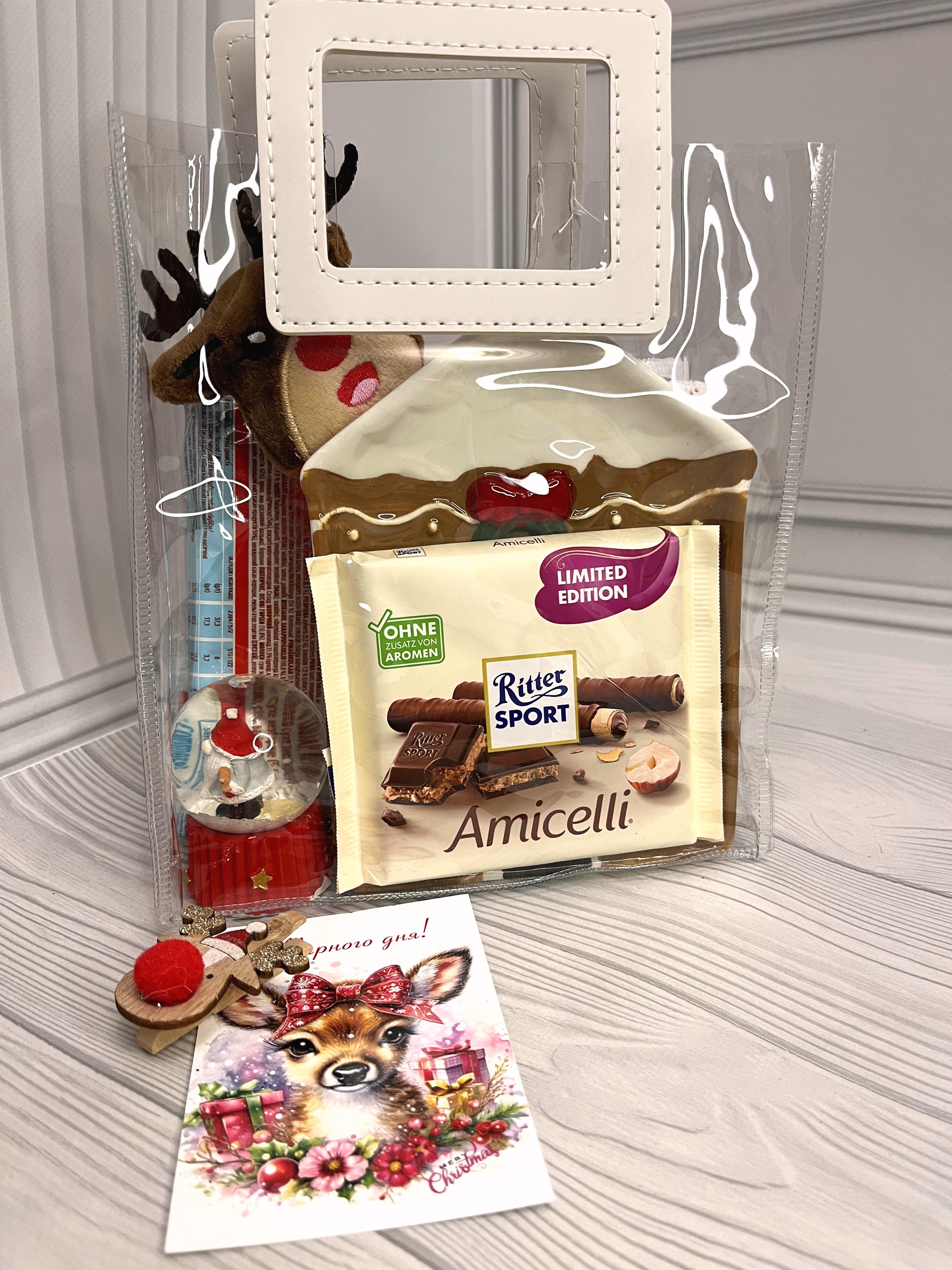 Подарочный бокс в сумочке Mood Sweets (B10005NY) - фото 2 Подарочный бокс в сумочке Mood Sweets (B10005NY) - фото 2