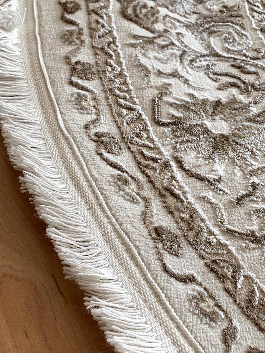 Ковер Hera mz86d круглый 200x200 см Cream (98902020) - фото 2 Ковер Hera mz86d круглый 200x200 см Cream (98902020) - фото 2