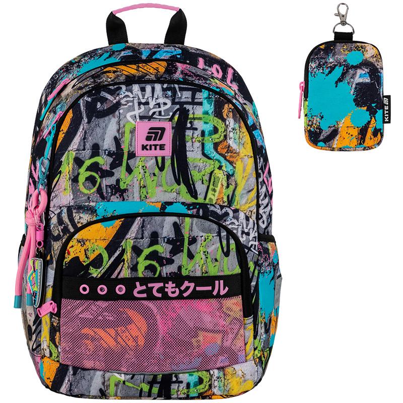 Рюкзак школьный KITE Street Art 40 см (K25-585M-3)