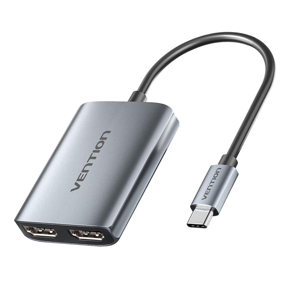 Карта видеозахвата Vention Type-C-2x HDMI 4K 30Гц 1080p 60Гц режимы Черный (ACZHB) Карта видеозахвата Vention Type-C-2x HDMI 4K 30Гц 1080p 60Гц режимы Черный (ACZHB)