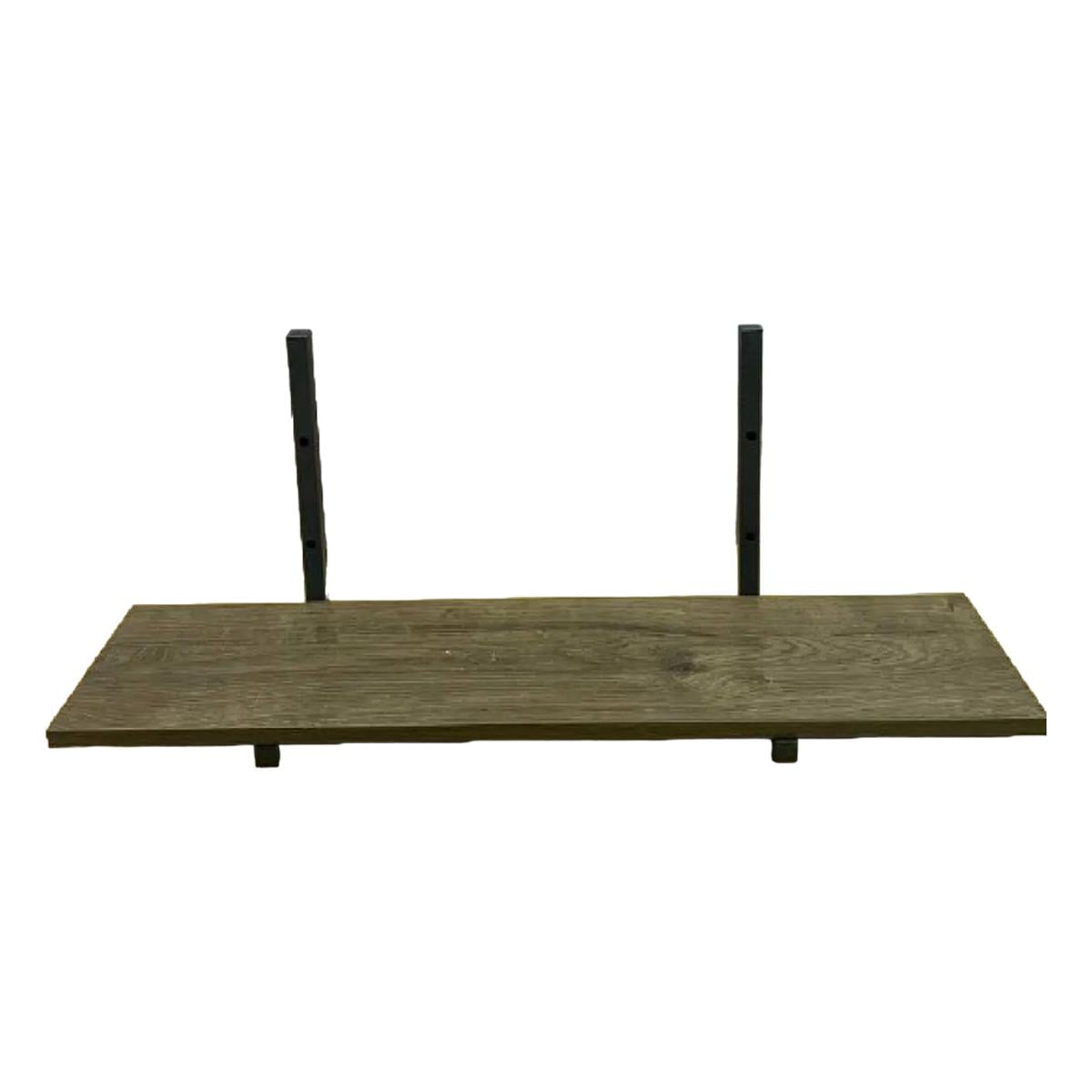 Полка Loft 30x80x20 см Темное дерево (ULT-8877370)