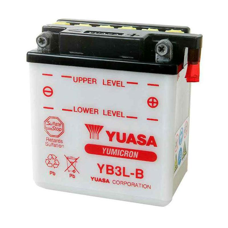 Аккумулятор YuasaBatteryEuropeGmb МОТО YuMicron Battery YB3L-B сухозаряженный 12V 3,2Ah Аккумулятор YuasaBatteryEuropeGmb МОТО YuMicron Battery YB3L-B сухозаряженный 12V 3,2Ah