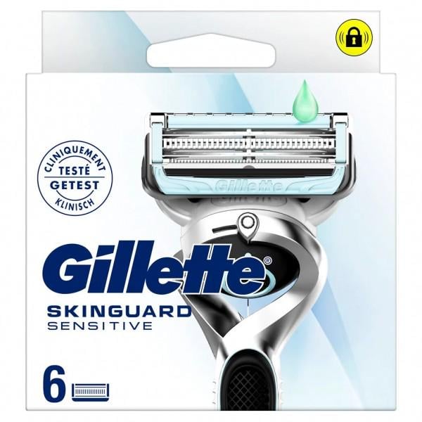 Картриджи сменные GILLETTE Skinguard Sensitive 6 шт.