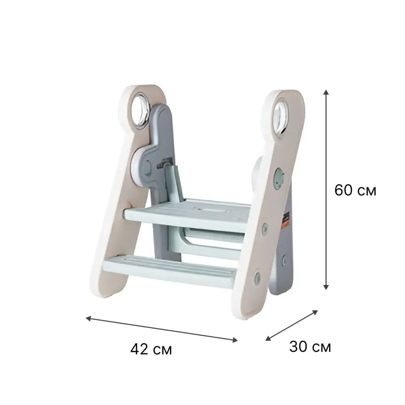 Детский табурет-лестница Lumpurini Francesca на 3 ступени для детей до 75 кг (54dc554e) - фото 9 Детский табурет-лестница Lumpurini Francesca на 3 ступени для детей до 75 кг (54dc554e) - фото 9