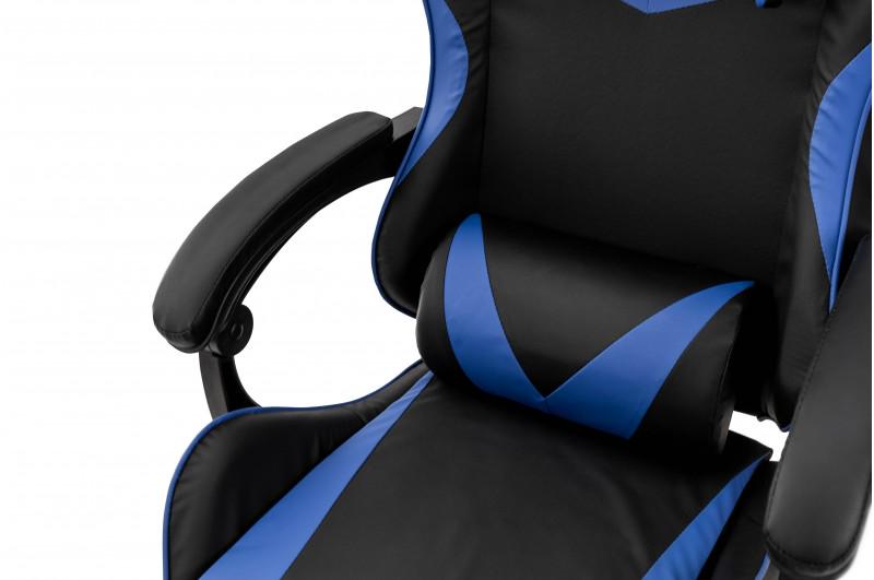 Крісло геймерське Comfort Line Slim Чорний/Синій (SLMBB-124132) - фото 9 Крісло геймерське Comfort Line Slim Чорний/Синій (SLMBB-124132) - фото 9
