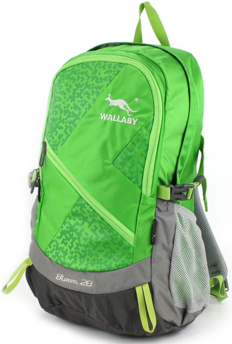 Рюкзак велосипедний Wallaby Bloom 28 з дихаючою спинкою 28 л 24х45х16 см Салатовий (3153894133)