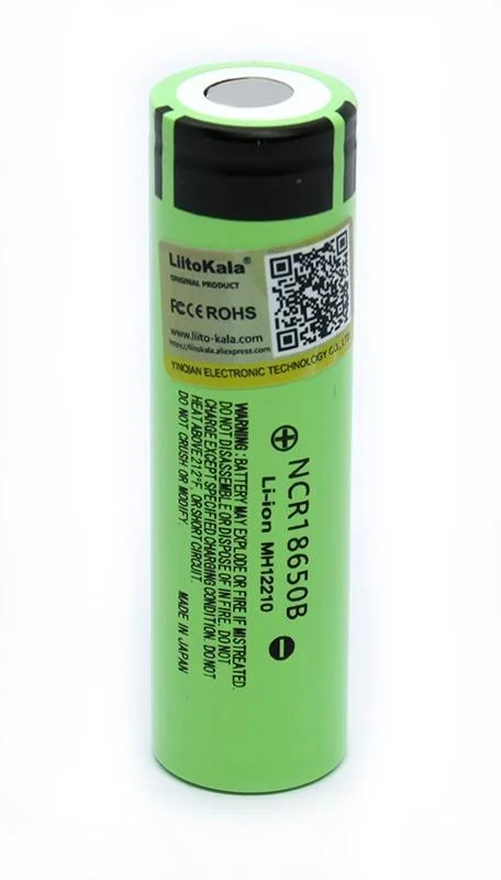 Акумулятор LitoKala 34B-JT li-ion 18650 3400 мАг 6А (500941954)