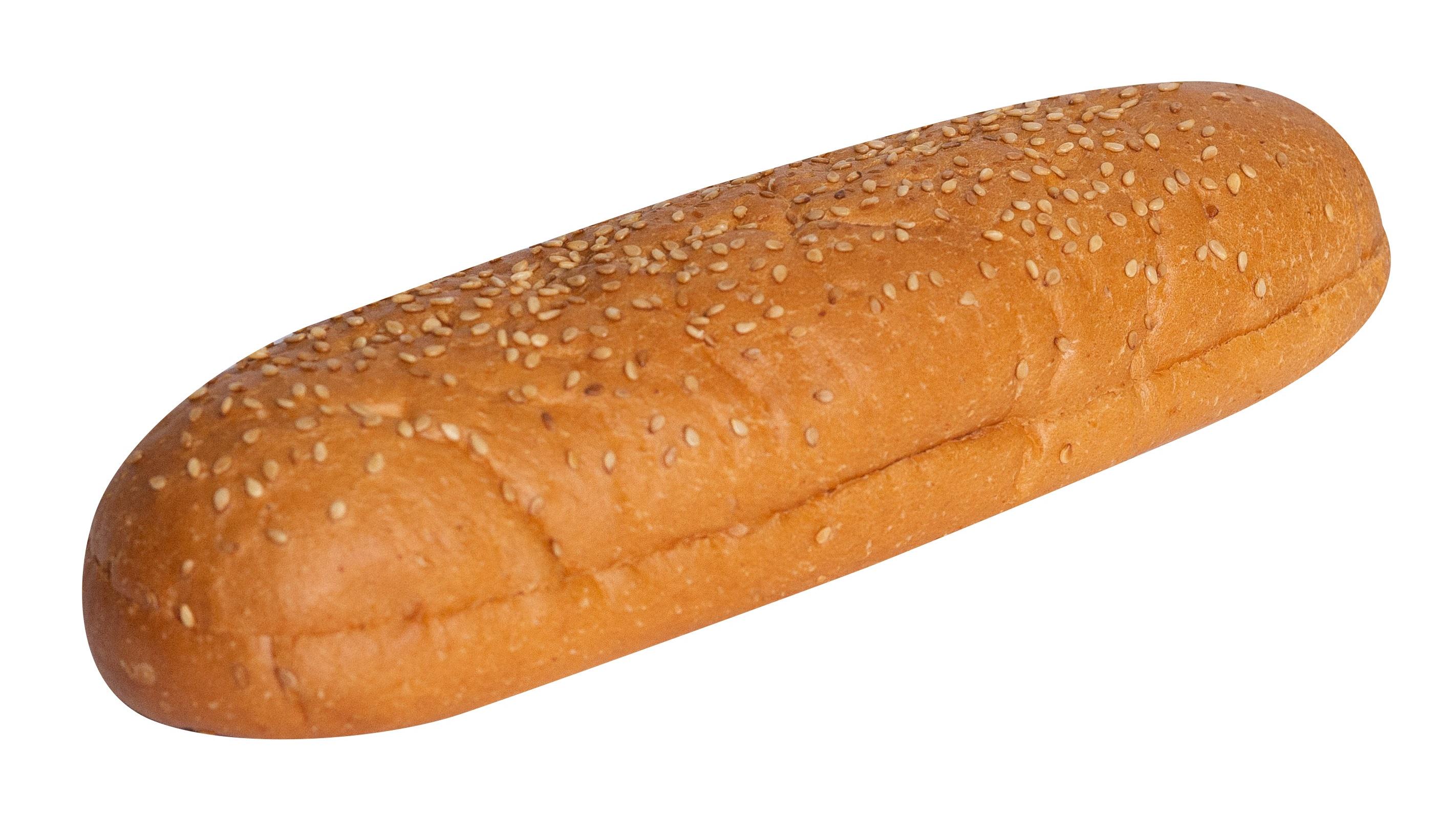 Булочка для хот-дога с кунжутом Рома 80 г 30 шт./ящ.