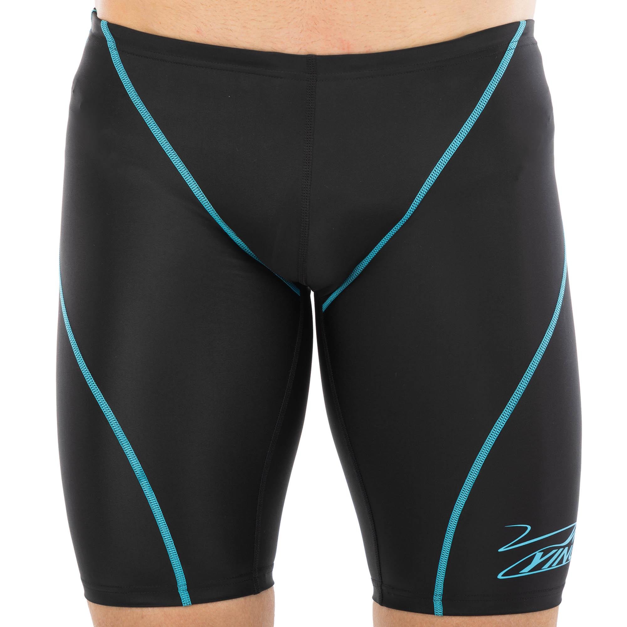 Плавки боксеры мужские для плавания YINGFA 9402-B M Черный/Синий (9402-B_Черный-синий_M_(155-16) - фото 2 Плавки боксеры мужские для плавания YINGFA 9402-B M Черный/Синий (9402-B_Черный-синий_M_(155-16) - фото 2