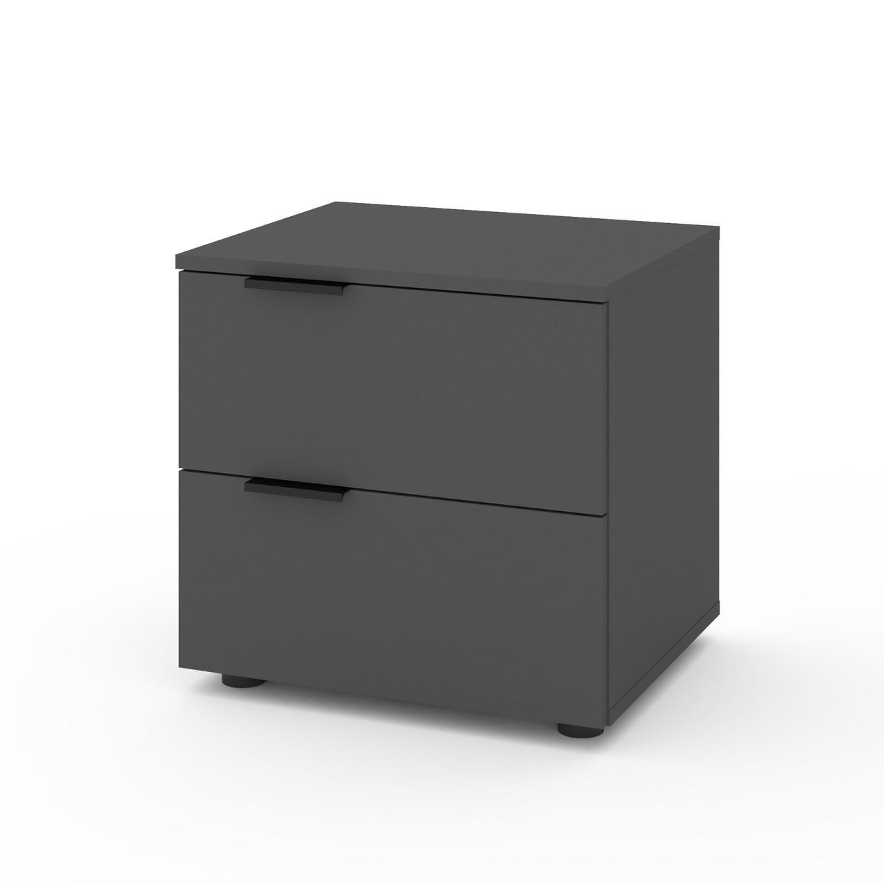 Тумба прикроватная Metkas Home A031U ЛДСП 500x420x470 мм Антрацитовый