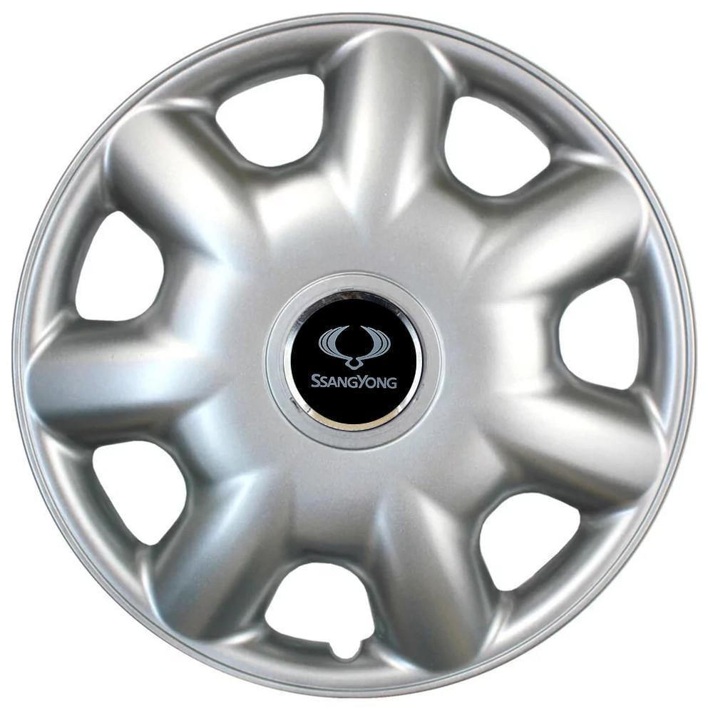 Колпаки модельные R14 SsangYong 218 4 шт. SJS Серебристый (2789079945)