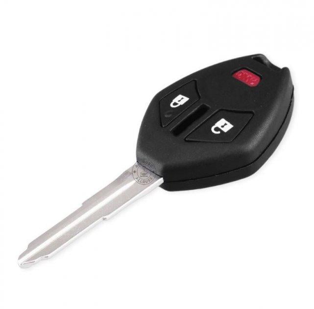 Корпус автоключа Mitsubishi 3 кнопки