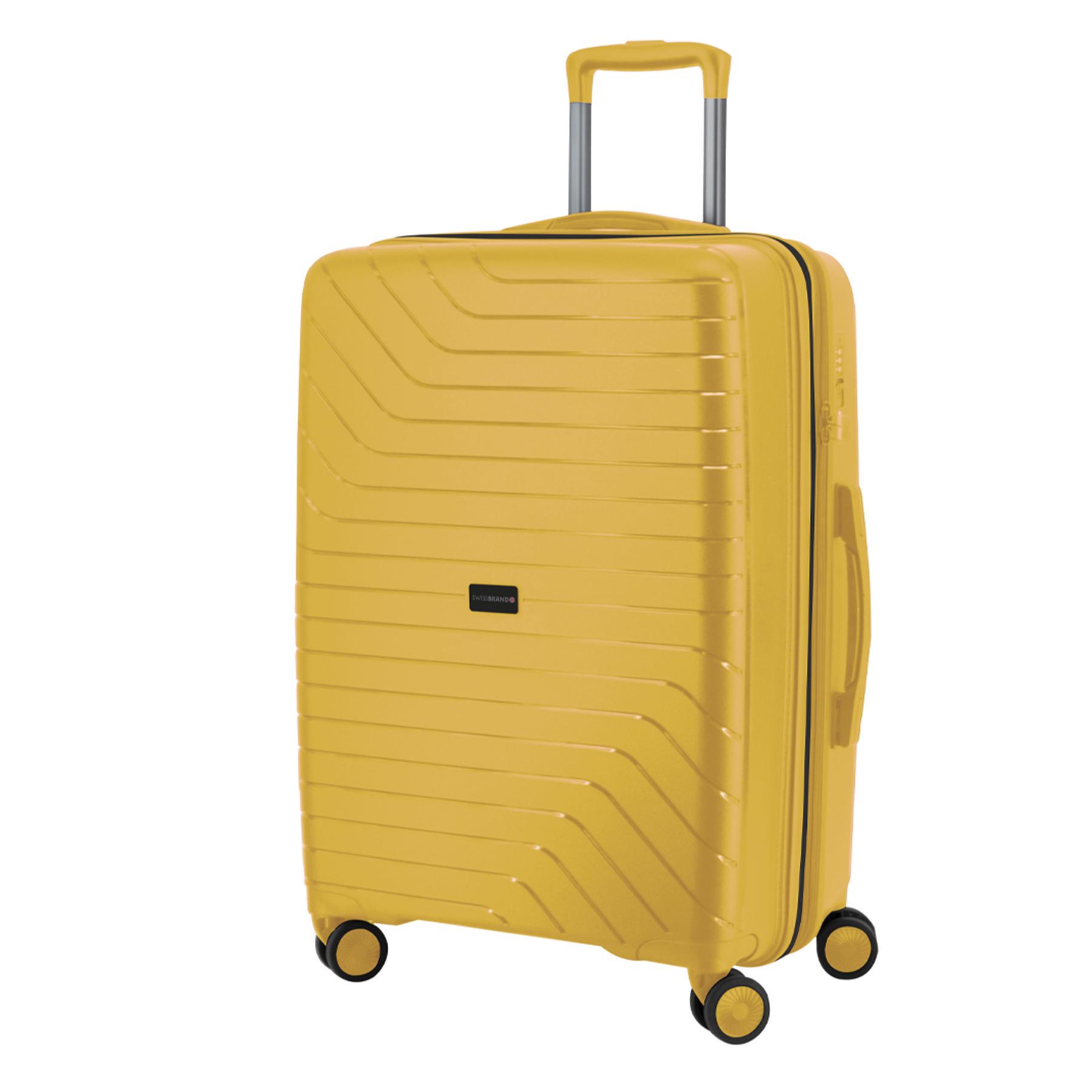 Чемодан Swissbrand Eden M Yellow (SWB_LHEDE002M)