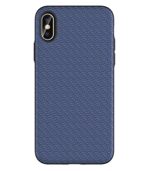 Чехол накладка Primolux Case Lux для Apple iPhone X/iPhone XS Dark Blue (830067507)