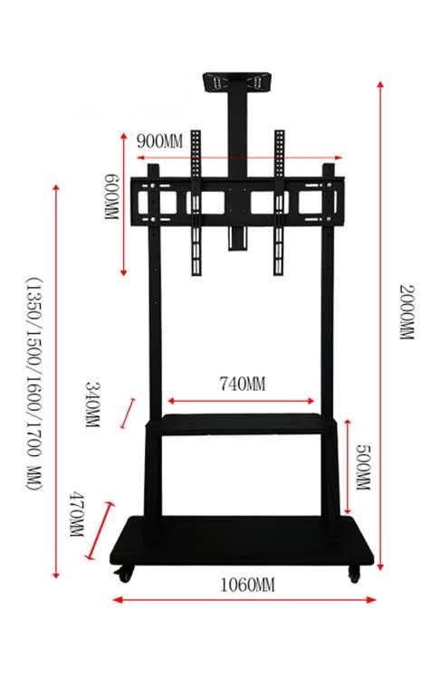 Презентационная стойка напольная Charmount МС-3 Black - фото 5 Презентационная стойка напольная Charmount МС-3 Black - фото 5