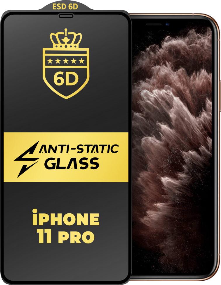 Защитное стекло 6D Anti-Static iPhone XR Glass Shield