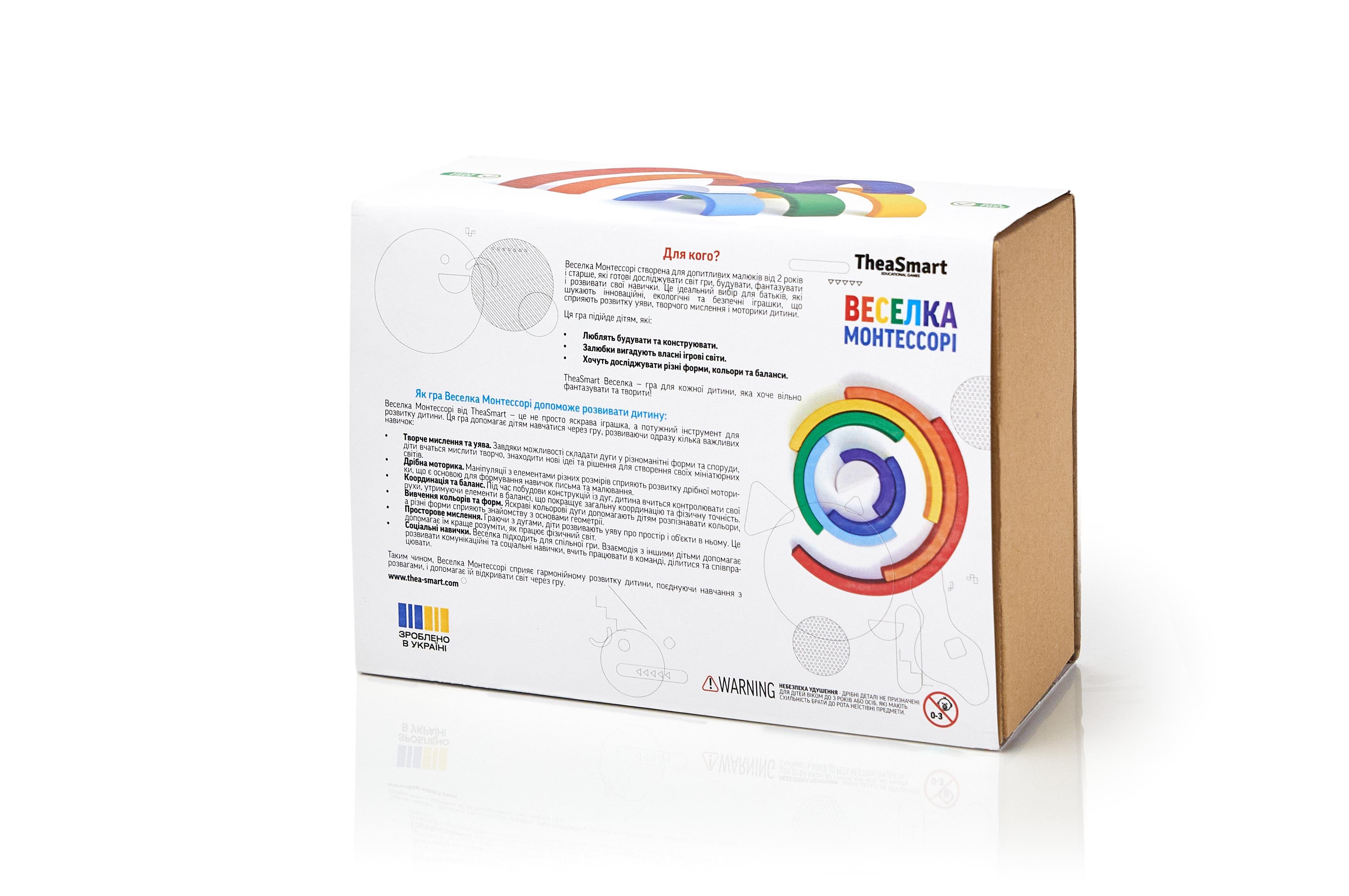 Игровой набор Биллинсир пирамидка TheaSmart | Радуга (23014) - фото 2 Игровой набор Биллинсир пирамидка TheaSmart | Радуга (23014) - фото 2