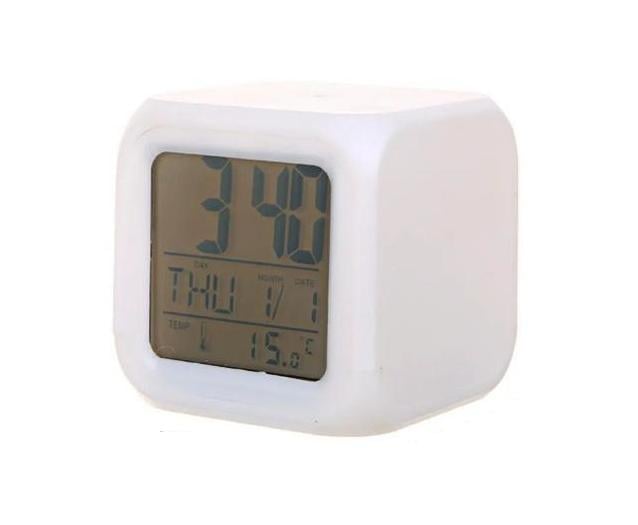 Часы с подсветкой Color Changing Clock Хамелеон