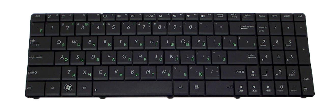 Клавиатура для ноутбука Asus A73 A73BE матовая (04GN5I1KRU00-7)