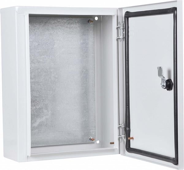 Корпус навісний металевий АСКО-УКРЕМ Light Uboх з замком та монтажною панеллю 400х300х150 мм IP54 (A0260020081) Корпус навісний металевий АСКО-УКРЕМ Light Uboх з замком та монтажною панеллю 400х300х150 мм IP54 (A0260020081)