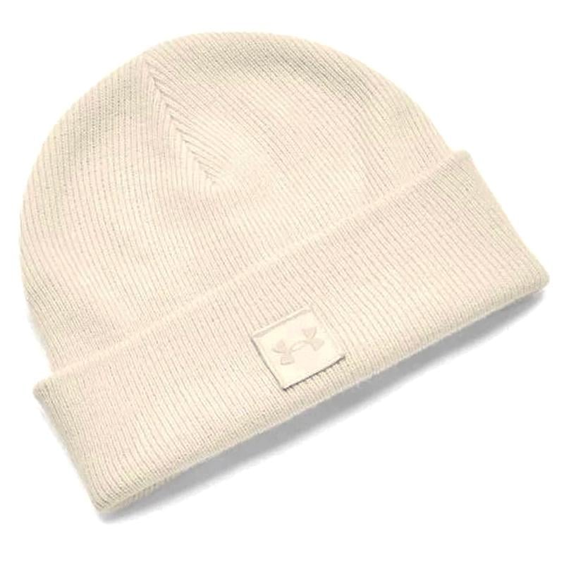 Шапка мужская Under Armour Halftime Shallow Cuff OSFM Бежевый (1379990-110)