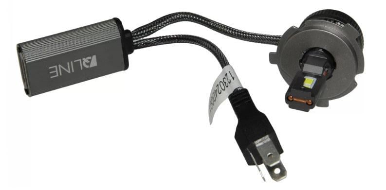 Автолампи QLine DualVision LED 65W H4 6000K 2 шт. - фото 4 Автолампи QLine DualVision LED 65W H4 6000K 2 шт. - фото 4