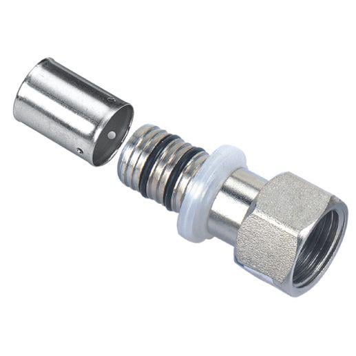 Прес-муфта Rifeng разбірна з внутрішнім різьбленням 20х3/4"