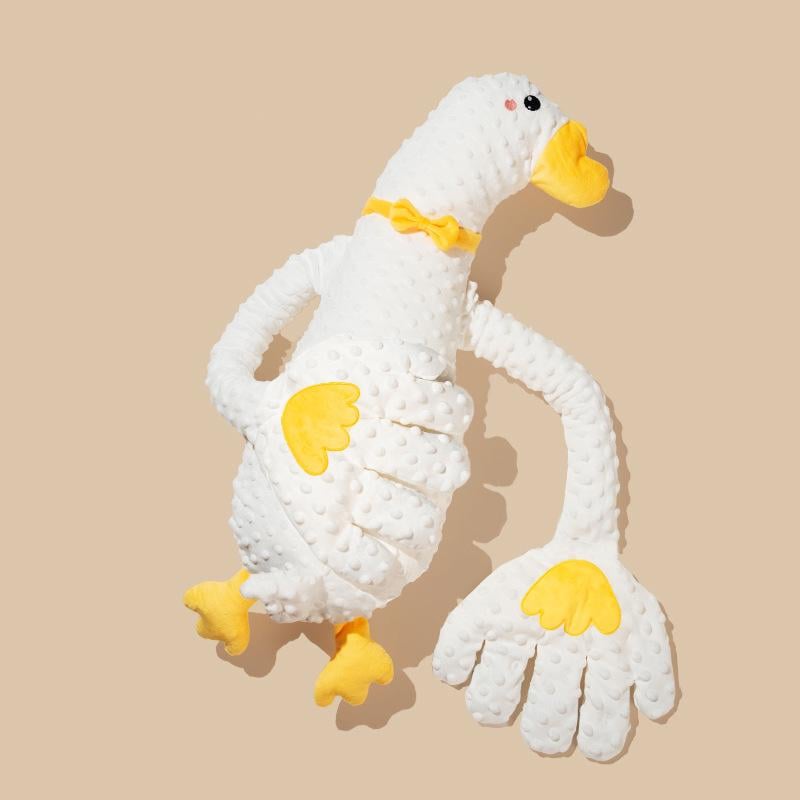 Подушка-грелка детская Гусь-обнимусь 0+ с легкими похлопываниями для успокаивающего сна малыша (28492164)