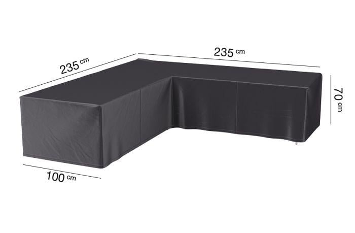 Чехол PLATINUM AeroCover для углового комплекта садовой мебели 235X235X100X70 см Серый (7940) - фото 15 Чехол PLATINUM AeroCover для углового комплекта садовой мебели 235X235X100X70 см Серый (7940) - фото 15