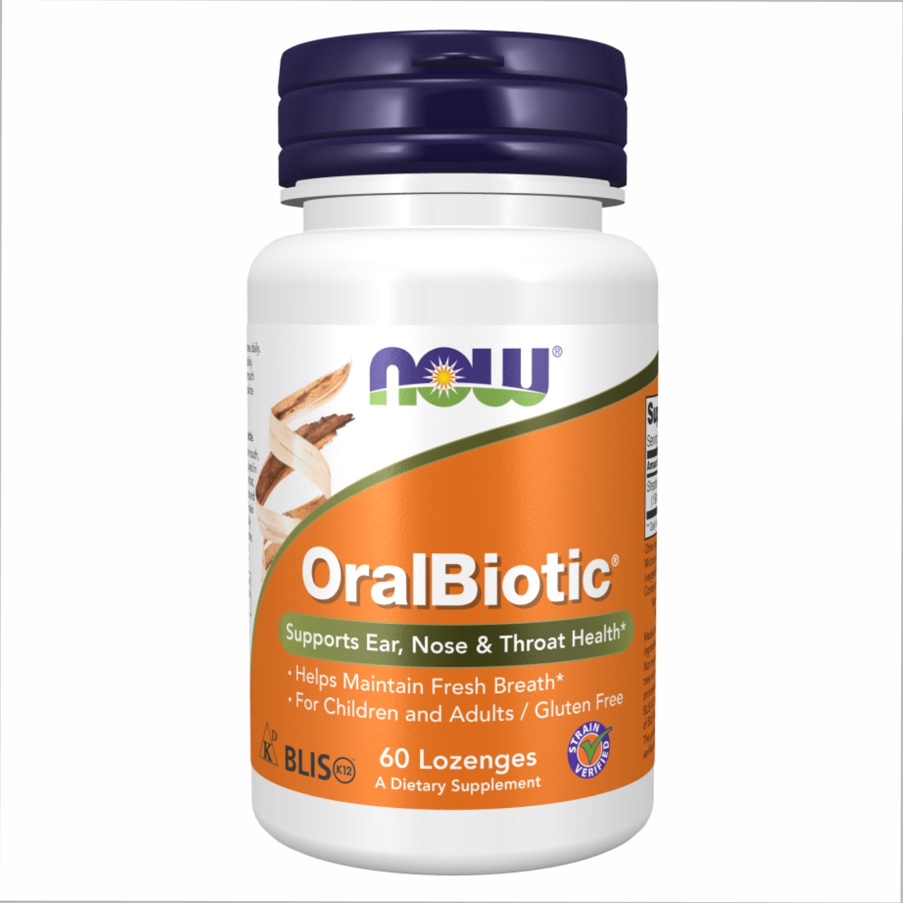 Натуральная добавка Oralbiotic 60 loz (100-24-1147679-20)