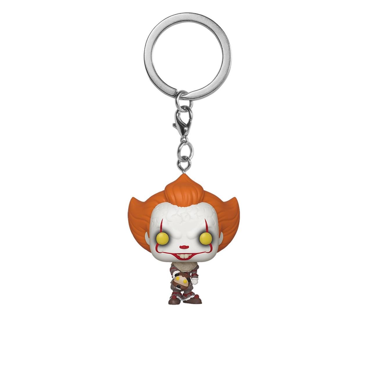 Фігурка брелок Funko Pop IT Pennywise Beaver Hat 4  см (IT PW 779)