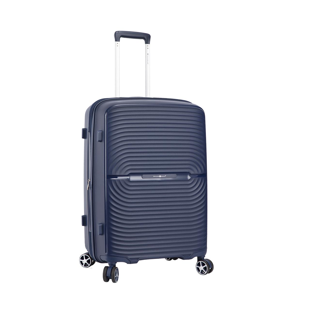 Валіза середня Snowball 40903 поліпропілен M Темно-синій - фото 2 Валіза середня Snowball 40903 поліпропілен M Темно-синій - фото 2