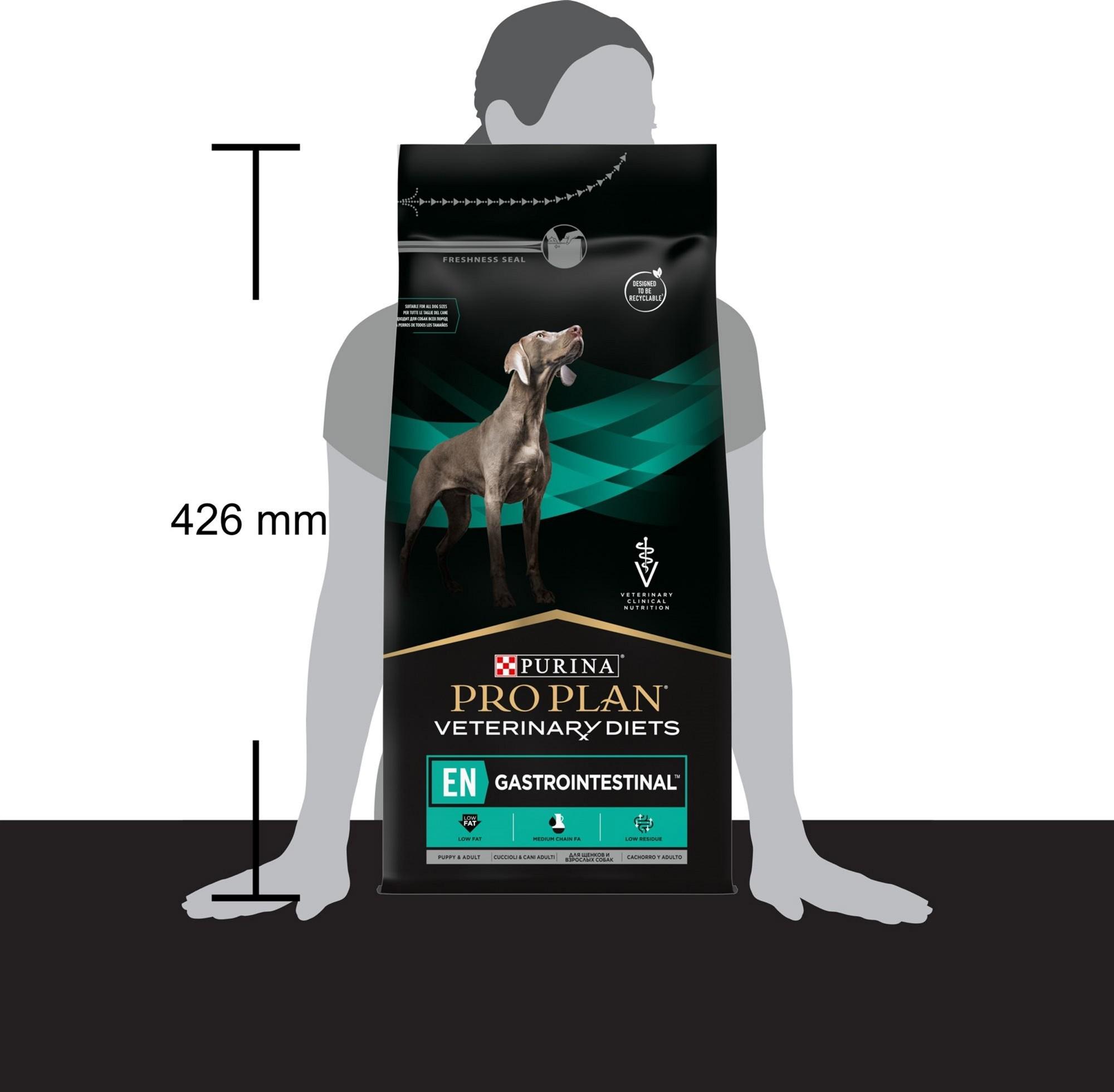 Сухой корм для собак с расстройством пищеварения Purina Pro Plan Veterinary Diets EN Gastrointestinal 1,5 кг (7613287587800) - фото 4