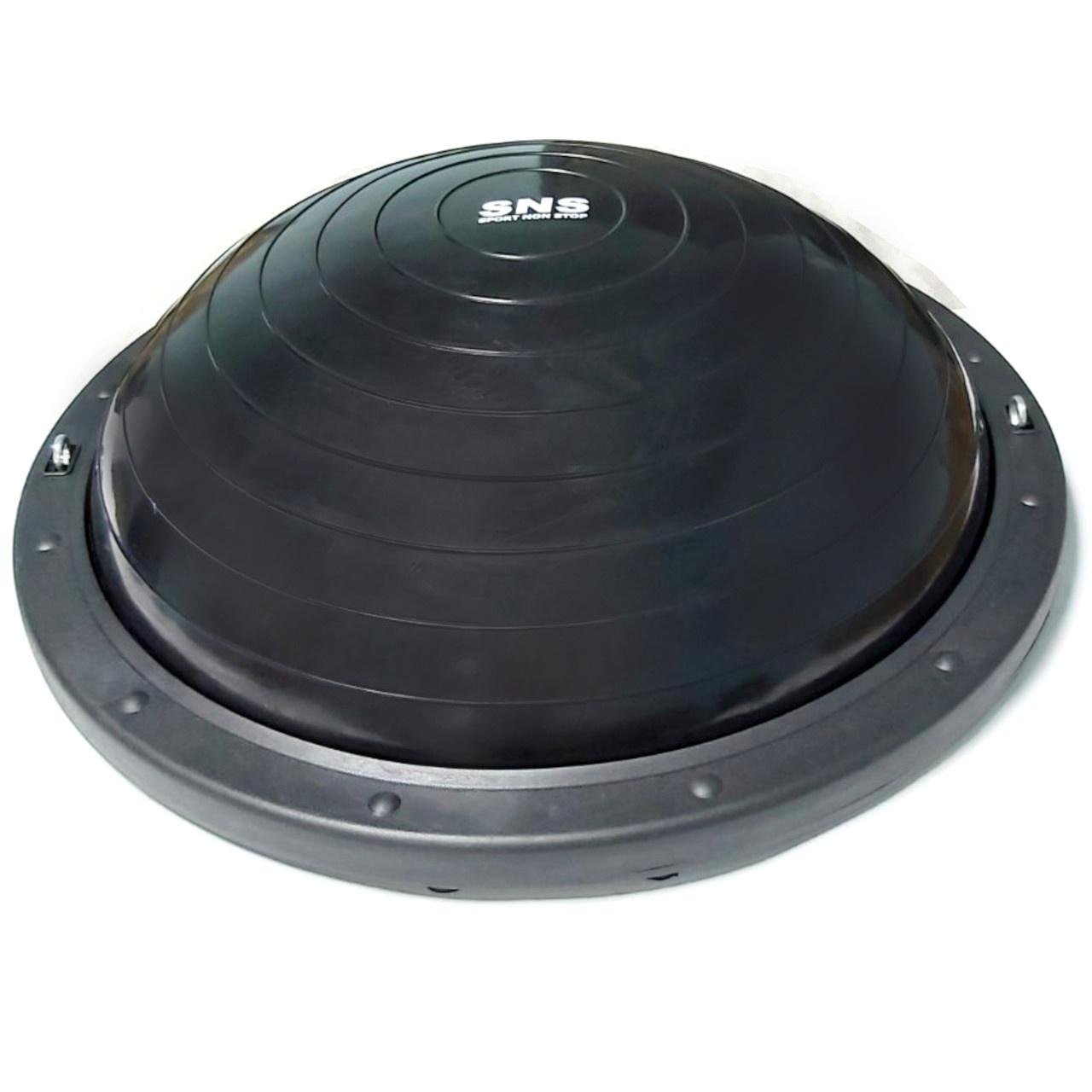 Балансувальна платформа BOSU напівсфера 60 см з насосом Чорний - фото 2 Балансувальна платформа BOSU напівсфера 60 см з насосом Чорний - фото 2