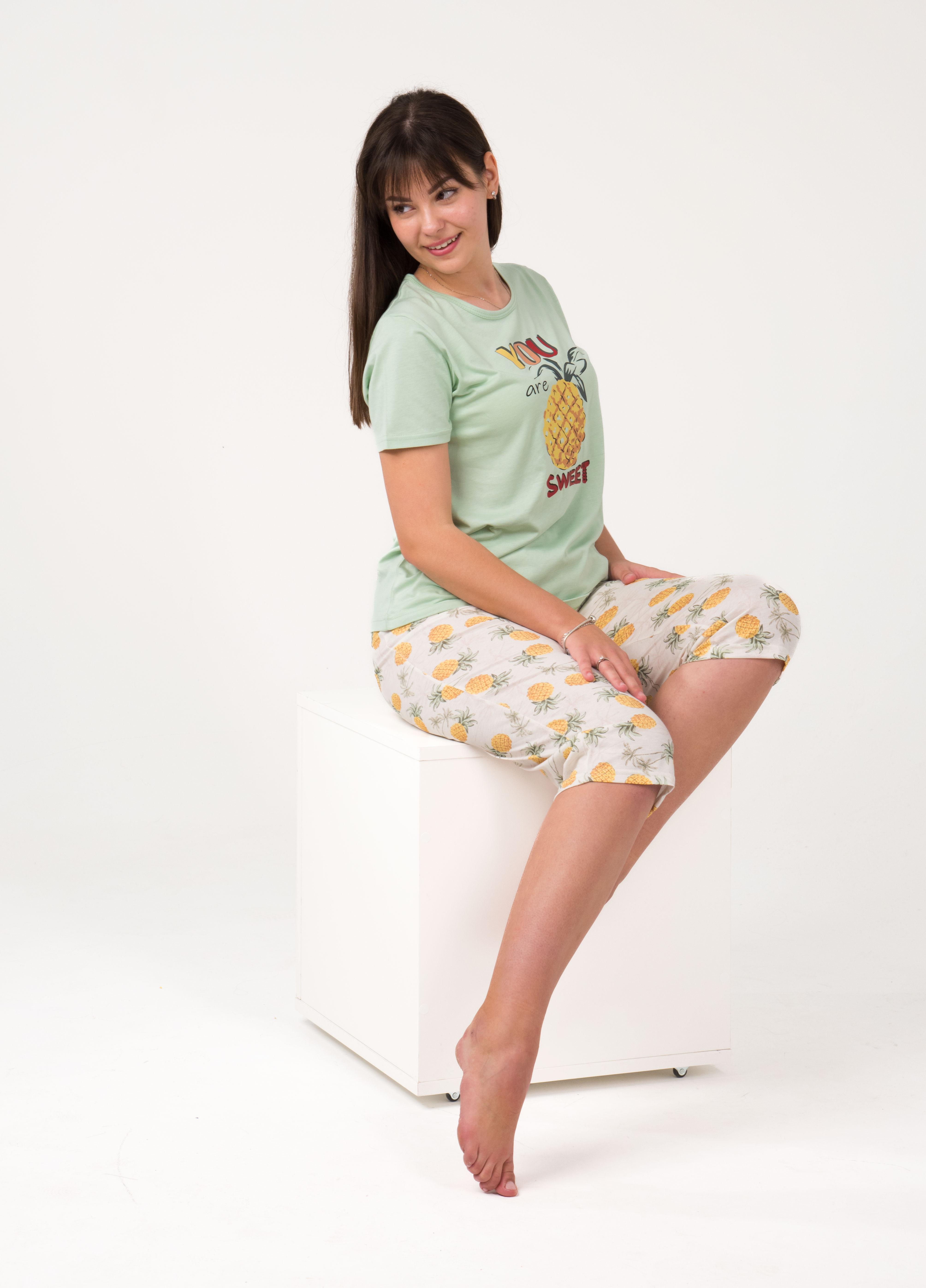 Піжама жіноча Наталюкс M Зелений (4426324339231) - фото 4 Піжама жіноча Наталюкс M Зелений (4426324339231) - фото 4