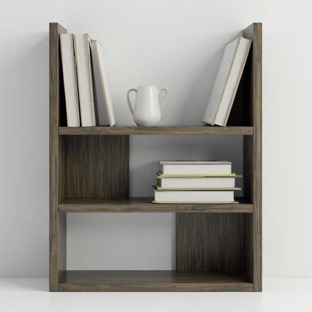 Полка книжная настольная из дерева Мацуми Палисандр (КПА-036702) Полка книжная настольная из дерева Мацуми Палисандр (КПА-036702)