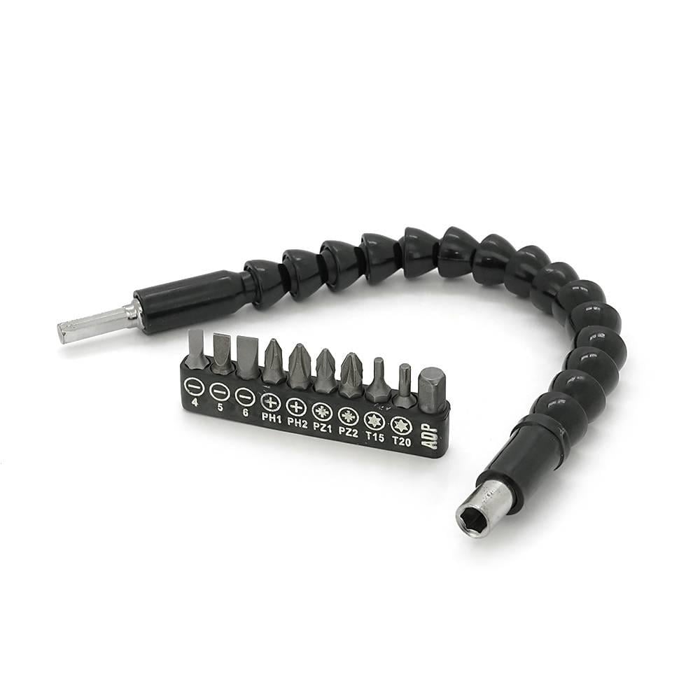 Насадки для отверткі10 IN 1 FLEXIBLE SCREW TOOL Насадки для отверткі10 IN 1 FLEXIBLE SCREW TOOL
