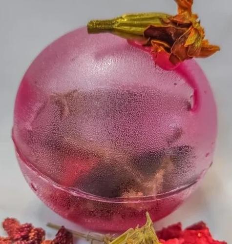 Чайная бомбочка Сочная Полуница ручная работа в подарочной упаковке (28534073) Чайная бомбочка Сочная Полуница ручная работа в подарочной упаковке (28534073)