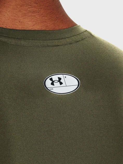 Лонгслів UA HG Armour Comp LS L Оливковий (1361524-390 L) - фото 5 Лонгслів UA HG Armour Comp LS L Оливковий (1361524-390 L) - фото 5